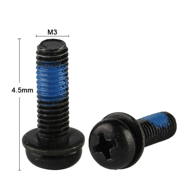 Tailles de vis M3 Vis à tête cylindrique Phillips