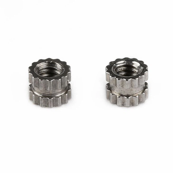 Stainless steel knurled nut