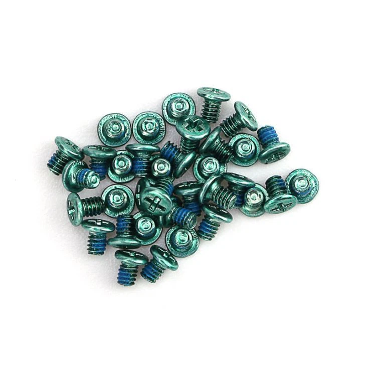 Green Small Head Screw Phillips Flat Head Screws