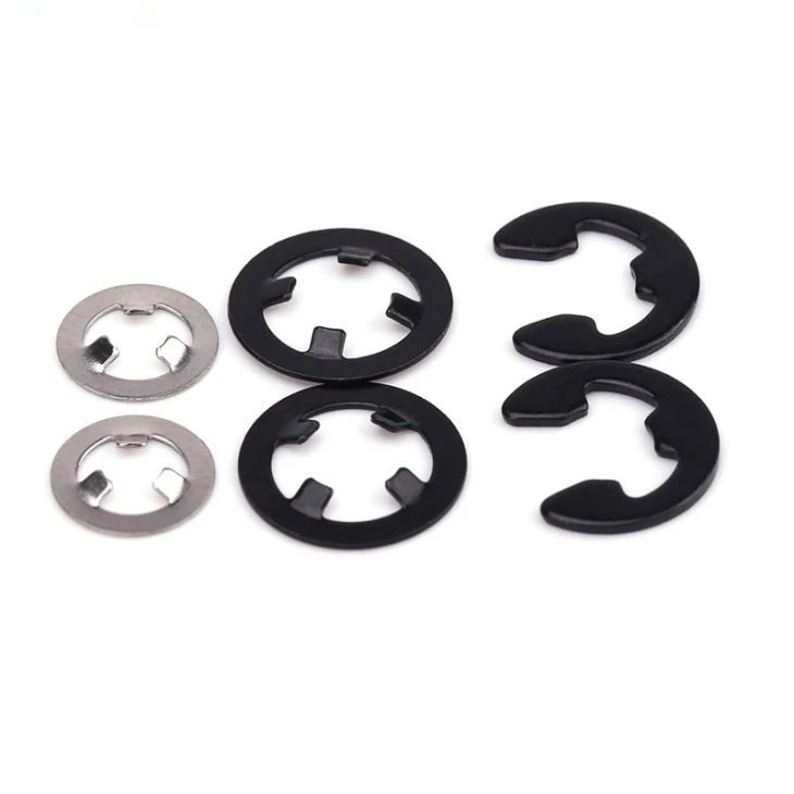 Black Round Lock Washer